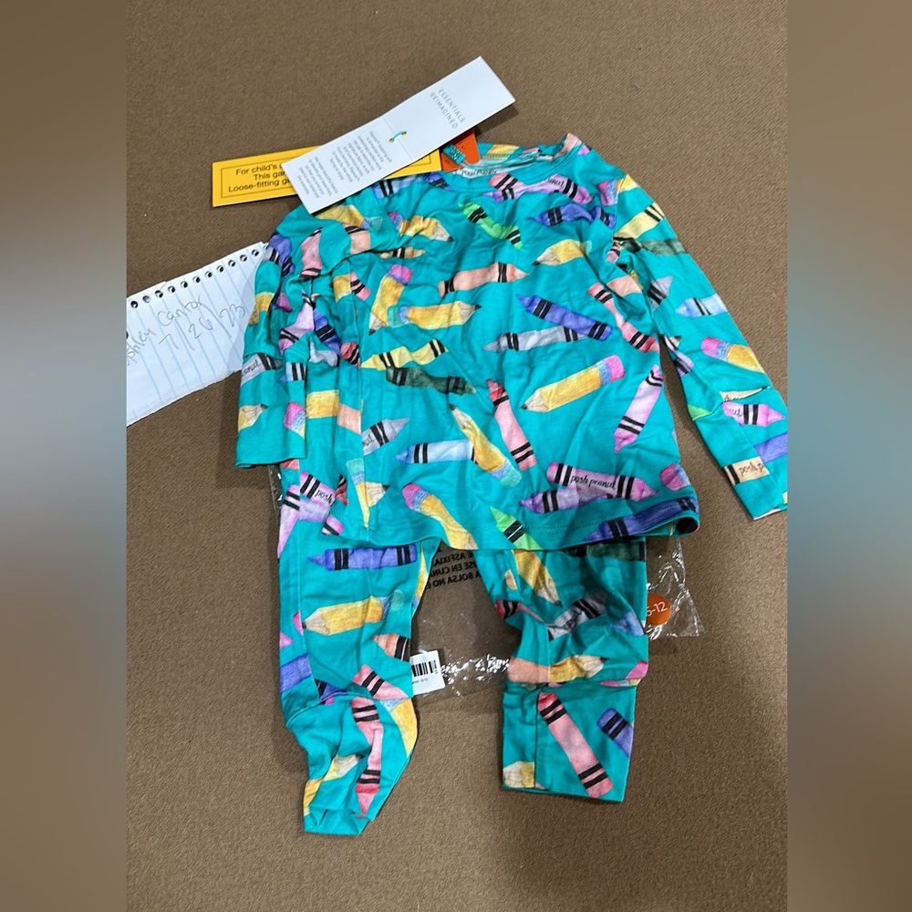 Back to School Posh Peanut PJ 6-12